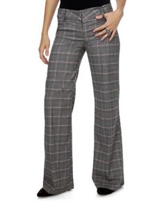 $15 perfect for the office! Made with luv in the USA Lulu Pants, Thrifty Living, Plaid Trousers, Trousers For Women, Glen Plaid, Pants Jeans, Trouser Pants, Pants Trousers, Dress Pants