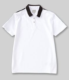 From Guess&#x2C; this polo features:short sleevesquare hembranded taping along trimcotton/polyestermachine wash; tumble dryImported. Sporty Short Sleeve Polo Shirt For Work, Goth Fashion Punk, Gareth Pugh, Bridal Gloves, Maxi Coat, Lace Gloves, Black Gloves, Gothic Dress, Cashmere Wool