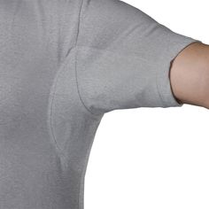 Sweat Proof Hydro-Shield Crewneck // Heather Grey #innovative, #Tee, #ultra, #shirt Sweat Pads, Popular Mens Fashion, Fit Men, New Stuff, Sweat Proof, Mens Fitness, Heather Grey, Heathers, Men's Fashion