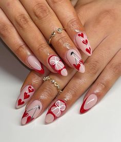 Biab Designs, Aura Nail Designs, Nail Designs 3d, Textured Nails, 21st Birthday Nails, Aura Nail, Nail Practice, Vday Nails, 3d Nail Designs