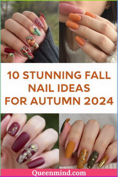 Get ready for the cozy season with these 10 stunning fall nail ideas for Autumn 2024! From rich, warm tones to bold designs, these trendy nail art ideas will have you embracing the beauty of fall in style. Whether you're into classic colors or creative patterns, these looks are perfect for the season. #fallnails #autumnnailart #naildesigns #fallnailideas Nail Ideas For Autumn, Polka Dot Nail Designs, Ideas For Autumn, Fall Nail Ideas, Autumn Nail, 50 & Fabulous, Spring Nail Designs, Polka Dot Nails, Short Nails Art