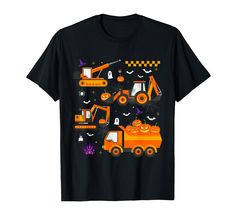 PRICES MAY VARY. This toddler lazy Halloween costume truck shirt for Halloween for your little son, toddler boys, and kids! Grab this spooky construction trucks t-shirt as an easy, lazy Halloween costume idea for Halloween for baby boys, toddler boys, kids, and teens! Lightweight, Classic fit, Double-needle sleeve and bottom hem Halloween Construction, Toddler Boy Halloween Costumes, Lazy Halloween Costumes, Idea For Halloween, Halloween Shirts For Boys, Lazy Halloween, Costume Toddler, Construction Trucks, Truck Shirt