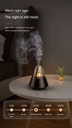 PORTABLE DESIGN: With a compact,convenient,portable design, our flame humidifier is made of high-quality PP material, with simple button design and warm ambient light effect,make user more safe, more at ease. SUPER QUIET&AUTO SHUT-OFF: The fire diffuser featuring an ultra-quiet operation mood of 25dB peaceful environment to help soothe your mood, relieve stress & improve your sleep quality. And, the auto shut off function,help the flame diffuser to stop working once lack of water, making it very safe and reliable. VERSATILE USAGE: Our aroma humidifier not only helping improve the air quality at home,office,fire place, massage room yoga, gym, but also use as great gifts for friends, family or loved ones. Aroma Diffuser Design, Fire Diffuser, Flame Diffuser, Flame Humidifier, Aromatherapy Humidifier, Humidifier Essential Oils, Peaceful Environment, Gift Inspo, Massage Room