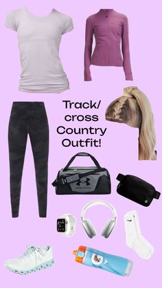 Here is my thing for the comp @avaelizabethholland #preppy#beauty #outfitinspo #outfit#track#crosscountry Track And Field Outfits Cold, Track Practice