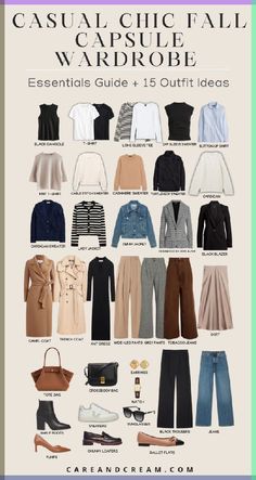 Fall Outfits Staples, Chic Casual Shoes, Autumn 2024 Work Outfits, Classic And Natural Style, Fall Outfits Women Basic, Woman Wardrobe Essentials, Fall Clothes Shopping List, Woman Autumn Outfits, Fall Outfits Classic Minimal Chic