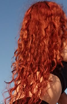 Reddish Orange Hair, Ginger Curls, Fire Red Hair, Red Hair Beauty, Daughter Of The Pirate King, Shaggy Haircut, Reddish Hair, Red Orange Hair, The Wind Rises