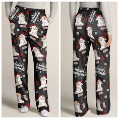 The best therapist has fur and four legs.

Get into the holiday spirit with the "Meowy Catmas Funny Cartoon Cats" Personalized Pajama Pants! These cozy pajama pants are a must-have for cat lovers who enjoy adding a touch of humor to their Christmas celebrations. Featuring adorable cartoon cats in festive poses, they’re perfect for anyone looking to spread some holiday cheer.


Made from soft, breathable fabric, these pajama pants are designed for ultimate comfort, whether you’re lounging around the house, enjoying a lazy morning, or having a fun family movie night. The playful design adds a joyful touch to your loungewear collection, making them an ideal gift for yourself or any cat enthusiast in your life.


Gift these delightful pajama pants on Mother's Day, Father's Day, Thanksgiving, C Cartoon Cats, Lazy Morning, Personalized Pajamas, Cozy Pajamas, Adorable Cartoon, Family Movie, Family Movie Night, Fun Family, Funny Cartoon