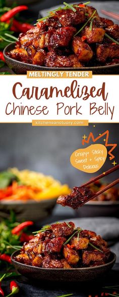 Chinese Pork Belly, Asian Pork Belly, Asian Pork Recipes, Pork Belly Recipes Crispy, Pork Belly Strips, Belly Pork, Pork Belly Tacos, Kitchen Sanctuary, Pork Belly Slices