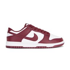 Only Worn A Handful Of Times - Basically Brand New Men’s Size 5 / Women’s 6 Burgundy Burgundy Dunks, Nike Dunks Low, Dunks Low, New Man, Nike Dunks, Nike Women, Nike Shoes, Red And White, Gym