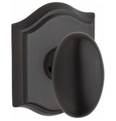 Privacy set. Ellipse knob with traditional arch rose. Solid forged brass. Baldwin Venetian Bronze Interior Bed/Bath Privacy Door Knob | PVELLTAR112 Baldwin Door Hardware, Crystal Door Knobs, Privacy Door, Door Stops, Glass Knobs, Door Accessories, Signature Look, Door Knockers, Door Knob