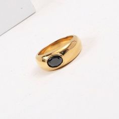 SPECIFICATIONStype: Black zircon stone band rings for women 316Lstainless steelstyle: gold rings stackable unique cool jewelry free tarnish trendy jewelrysize: #6/#7/#8colour: gold colorSurface Width: 6mmStyle: TRENDYShape\pattern: RoundSetting Type: Bezel SettingRings Type: Cocktail RingOrigin: CN(Origin)Occasion: AnniversaryModel Number: 316l stainless steel ringsMetals Type: Stainless steelMaterial: Cubic ZirconiaItem Type: RingsGender: WomenFunction: Mood TrackerFine or Fashion: FashionCompa Trendy Gold Stainless Steel Rings, Trendy Open Ring In Stainless Steel, Elegant Stainless Steel Crystal Promise Ring, Trendy Stainless Steel Open Ring, Trendy Tarnish Resistant Stainless Steel Rings, Trendy Stainless Steel Tarnish Resistant Rings, Trendy Metal Crystal Promise Ring, Cool Jewelry, Gold Rings Stackable