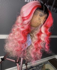 Long Hair Wigs, Wig Ideas, Dyed Hair Inspiration