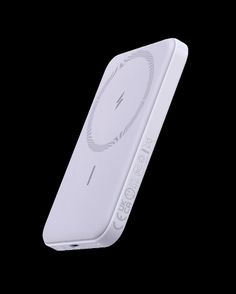 the back side of a white wireless device with an antenna on it's side