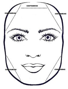 How-to contouring for different face shapes Rectangle Face Shape, Perfect Contour, Rectangle Face, Rectangular Face, Makeup Tips For Beginners