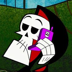 Grim Reaper Billy And Mandy Aesthetic, Hipster Phone Wallpaper, Ezreal League Of Legends, Billy And Mandy, Funny Deep Thoughts, Rick And Morty Quotes, Old Cartoon Network, Cartoon Video Games