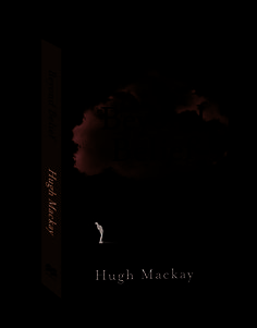 the book cover for beyond self by hugh mackey, with a blue cloud in the background