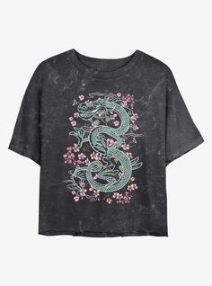 Please Note: wash pattern may varyLightweight 100% combed ring spun cottonWash cold; dry lowImportedListed in women sizes Mulan Mushu, Mulan Disney, Disney Shop, Crop Tshirt, Mulan, Fashion Forward, Womens Sizes, Womens Tops, Style Inspiration