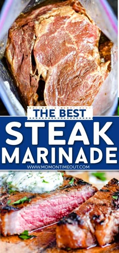 steak marinade is the best steak marinade recipe ever it's easy to make