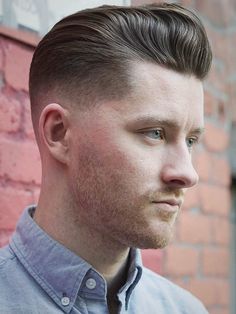 Men’s pompadour haircut styles seem to be trending these days and it can be assumed that this hairstyle would be in trend for next few years as well. Check here http://bit.ly/2XdBKNz #Menspompadourhaircutstyles #menspompadourhaircutfade  #menspompadourhairstyles  #Fashionterest Old School Haircuts, Character Hairstyles, Rockabilly Hairstyles, Haircuts 2020, Slicked Hair