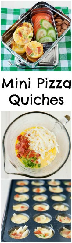 mini pizza quiches are the perfect appetizer for any family to enjoy their meal