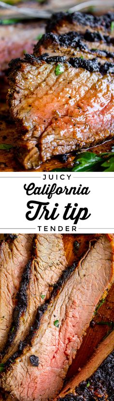 juicy california tri tip tenders on the grill