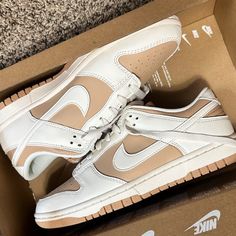 Brand New Never Worn In Box Hemp/Sail Size 8 Low Dunks, Shoes Nike, Women's Nike, Nike Shoes, Nike Women, Athletic Shoes, Women Shoes, Nike, Brand New