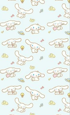 a blue wallpaper with many cartoon animals on it