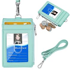 PRICES MAY VARY. 【AN ID CARD HOLDER THAT MAKES LIFE SIMPLER】 As technology improves, cash is being replaced by credit and debit cards. ID cards such as school IDs, office IDs, driver's license and other forms of identification are needed for security reasons. Our badge holder wallet with a detachable 20 inch neck lanyard strap, helps keep all these important ID cards in an efficiently designed PU leather wallet to make your life easier. 【ID BADGE HOLDER STRUCTURE】 With a total of 5 card slots, t Cheap Rfid Blocking Badge Holders For Travel, Affordable Card Holder With Id Window, Cheap Rfid Blocking Badge Holders For Everyday Use, Cheap Card Holder With Id Window For Personal Use, Cheap Card Holder With Id Window, Cheap White Rfid Blocking Card Holder, Cheap Travel Card Holder With Id Window, Cheap Travel Card Holder With Key Leash, Cheap Lanyards With Card Slots For Personal Use