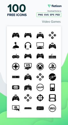 the game icons are shown in black and white