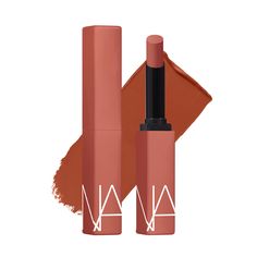 Powermatte: Long Lasting Lipstick | NARS Cosmetics Nars Powermatte Lipstick, Nars Lip, Nars Lipstick, Blush Lipstick, Lipstick Palette, Nars Makeup, Killer Queen, Lip Hydration, Long Lasting Lipstick