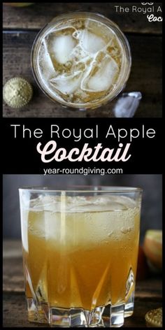 Apple Crown Royal Drinks, Apple Cocktail Recipes, Crown Royal Apple, Crown Royal Drinks, Crown Apple, Apple Drinks