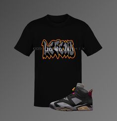 This t-shirt inspired by the Jordan 6 Retro 'Bordeaux' colorway is everything you've dreamed of and more. It feels soft and lightweight, with the right amount of stretch. It's comfortable and flattering for both men and women. This Jordan inspired design is perfect for sneakerheads everywhere!  * 100% combed and ring-spun cotton (Heather colors contain polyester) * Ash color is 99% combed and ring-spun cotton, 1% polyester * Heather colors are 52% combed and ring-spun cotton, 48% polyester * Ath Sports Graffiti Print Short Sleeve T-shirt, Sporty Graffiti Print T-shirt For Sports, Jordan 6 Retro, Shoe Display, Retro Tee, Matching Jordans, Jordan 6, Retro Shirts, Ash Color