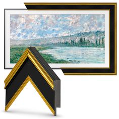 Deco TV Frames Deco TV Frame for Samsung Frame TV & Reviews | Wayfair Deco Tv, Tv Frames, Tv Frame, Media Storage, Mounted Tv, Samsung Frame Tv, Samsung Frame, Frame Tv, Framed Tv