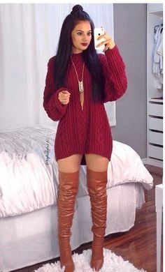 Outfits For A Cookout, Date Outfit Ideas Casual Winter, Romantic Fashion Aesthetic, Women Christmas Outfits, Rok Mini, Christmas Outfits Women, Christmas Outfits, Women Christmas, Looks Chic