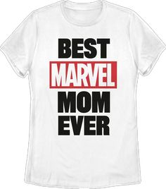 Superhero Letter Print T-shirt, Superhero Letter Print Tops For Fans, Superhero Letter Print Tops As Fan Merchandise, Superhero Letter Print Tops For Fan Merchandise, Superhero Fan Merchandise Tops With Letter Print, Best Mom Ever, Logo T Shirt, Best Mom, Tshirt Logo