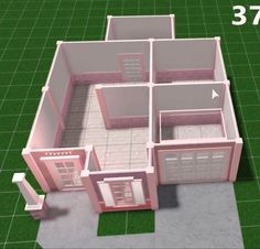 Rumah Minecraft Sederhana, Blocksburg Room Ideas￼, Bloxburg House Ideas 2 Floor, Floor Bloxburg, Small House Layout, Simple Bedroom Design