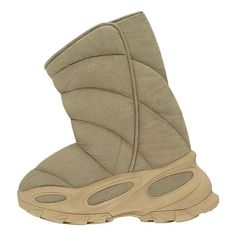 adidas Yeezy NSLTD Boot 'Khaki' GX0054 (SNKR) Yeezy Nsltd Boot, Yeezy Boots, Adidas Models, Athletic Models, Yeezy Season, Insulated Boots, Adidas Fashion, Mens Khakis, Men Model