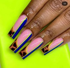 Nails Summer Nails Inspiration, Summer Nail Inspiration, Professional Acrylic Nail Kit, Ombre Nail, Acrylic Nail Kit, Nail Art Designs Diy