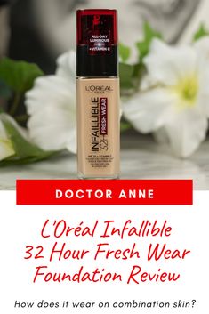 L'Oréal Infallible 32 Hour Fresh Wear Foundation Review L'oreal Infallible Foundation, L’oréal Foundation, L’oréal Infallible Foundation, Loreal Infallible Foundation Shades, Shades Of Foundation, Loreal Infallible Foundation, Loreal Foundation, Infallible Foundation