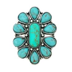 PRICES MAY VARY. Western Turquoise Squash blossom Adjustable Cuff Ring 1.75 inch long Western Turquoise Flower Pendant Nickel and Lead Free Here is a Western Turquoise Adjustable Cuff ring ; Western Flower Vintage Turquoise Ring, Western Turquoise, Turquoise Squash Blossom, Cuff Ring, Real Turquoise, Turquoise Flowers, Turquoise Bracelet Cuff, Jewelry Antique, Squash Blossom