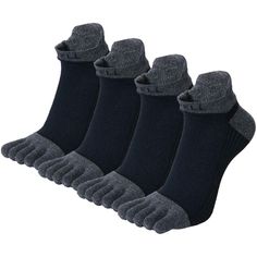 PRICES MAY VARY. 【Ankle Toe socks】: 74% Combed Cotton, 24% Polyester, 2% Spandex, five finger socks with moisture wicking, Keep your feet cool and dry! 【Premium Material】: We choose high-quality combed cotton, has better performance in Sweat Absorption, soft, and skin-friendly. Give your feet more comfort when doing running. 【Advanced Design】: Covered Non-slip stripes on the bottom, will hold your stability.Lightweight style running toe socks allows toes to relax and contract freely 【Size & Set】 Five Fingers, Running Socks, Toe Socks, Athletic Running, Athletic Socks, Toe Shoes, Cotton Socks, 7 11, Men Shoes Size