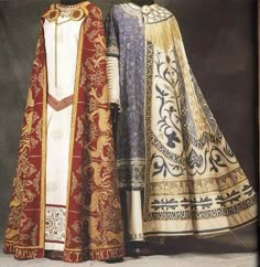 Clothing of the Byzantine (Eastern Roman) Empire, c. ... Byzantine Fashion, Sca Garb, Medieval Clothes, Byzantine Empire, Period Outfit, Century Clothing