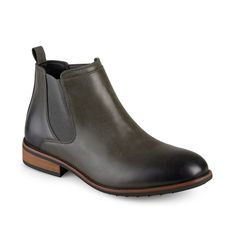 Vance Co.-Landon Boot The Landon Chelsea-inspired ankle boot from Vance Co is a staple to add to your winter wardrobe. Chelsea Dress, Dress Boot, Chelsea Boots Mens, Men With Street Style, Chelsea Boots Men, Dress Boots, Shoe Carnival, Chelsea Boot, Designer Boots