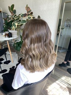 Ashy Balayage by Breanna Ashy Hair Balayage, Ashy Bronde Balayage Brunettes, Mushroom Brown Hair Color Balayage, Ashy Bronde Balayage, Mushroom Bronde, Cool Balayage, Seamless Balayage, Beige Balayage, Ashy Balayage