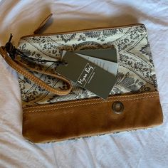 Nwt Floral Print Small Bag Kids Belt, Ariat Boots, Floral Clutches, Patch Work Blouse, Wristlet Clutch, Small Purse, Pouch Bag, Thigh High Boots, Small Bag