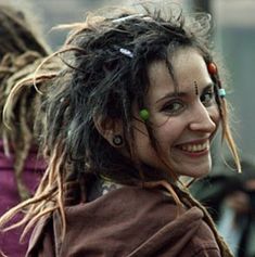 Dread Inspiration, White Dreads, Dreadlocks Girl, Zen Lifestyle, Long Dreads, Hippie Lifestyle, Beautiful Dreadlocks