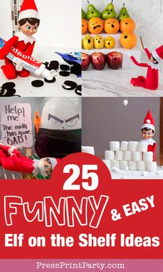 the 25 funny and easy elf crafts for kids to make