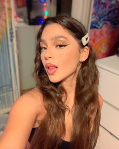 Paeka Degallo Hair, Paeka Degallo Makeup, Paeka Degallo Outfits, Paeka Degallo, Birthday Makeup Looks, Beauty Killer, Y2k Makeup, Birthday Makeup, Edgy Makeup