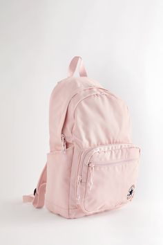 Pink Bag Pack, Converse Bag Backpacks, Pink Backpacks For School, School Backpacks Aesthetic, Cute Pink Backpack