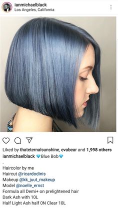 Denim Hair, Blue Bob, Blue Period